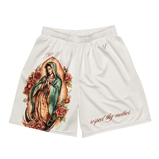 Lady of Guadalupe Madre Mesh Shorts