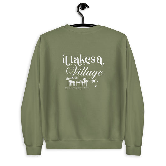 It Takes A Village Crewneck Sweatshirt